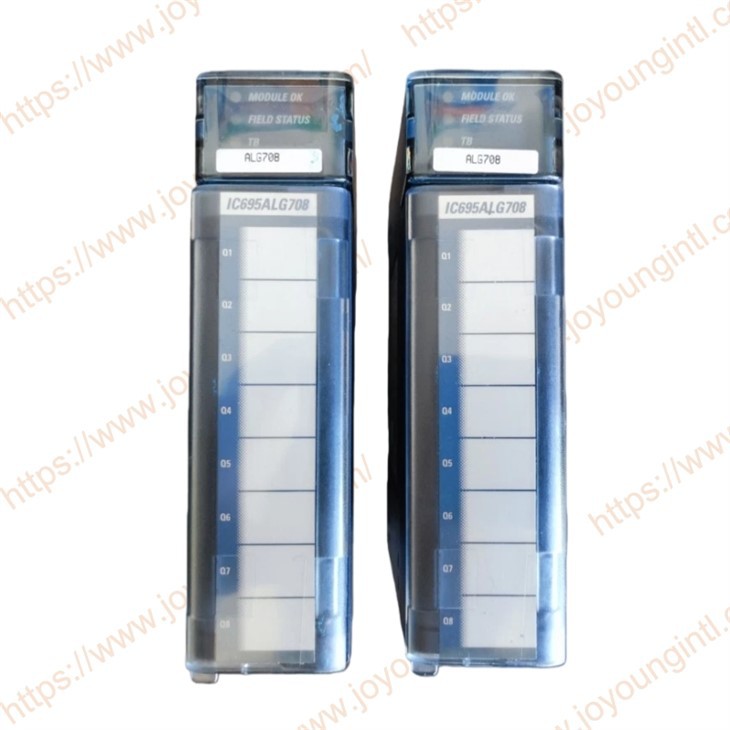 מודול פלט אנלוגי IC695ALG708 RX3İ 8 ערוצים