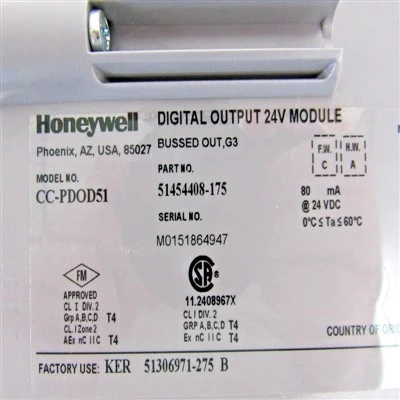 פלט דיגיטלי של Honeywell CC-PDOD51 51454408-175